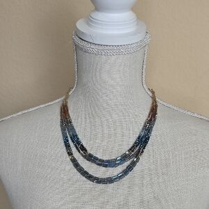 Park Lane Elegant Multicolor Beaded Necklace